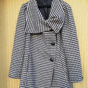 Love Stitch Wool Blend Peacoat